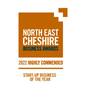 North East Cheshire Business Awards - Highly Commended Start up logo